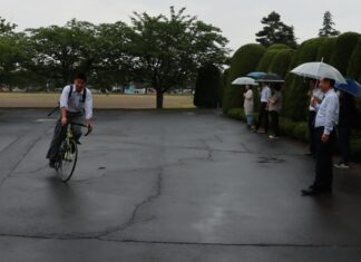 PTA登校時一声挨拶運動